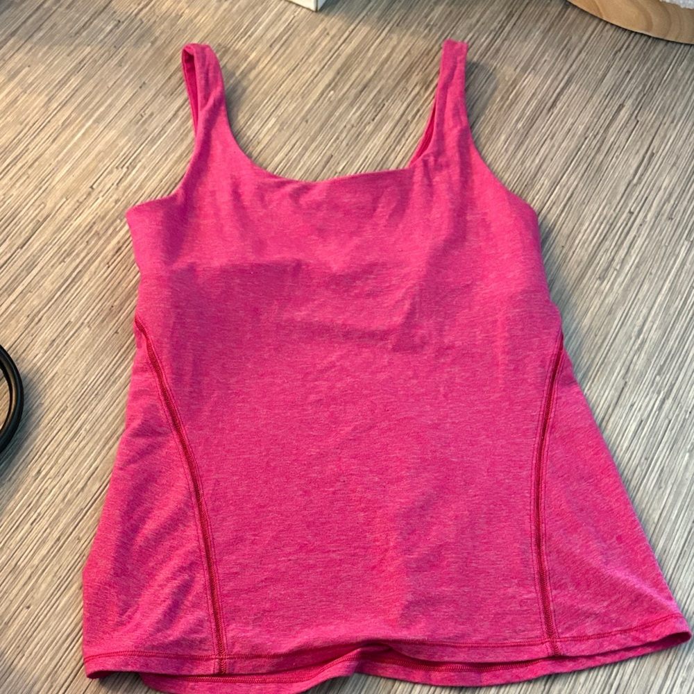 Lululemon Athletica Raspberry Tank Top